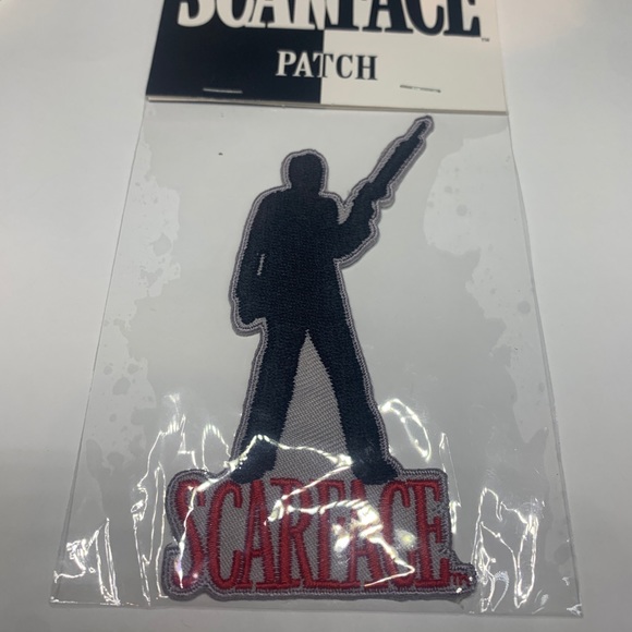 Scarface "My little friend" TONY MONTANA AL PACINO Crest Patch Original. - Picture 2 of 4
